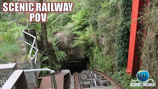 Scenic Railway POV Scenic World Incline Railway  NonCopyright [upl. by Arly]