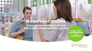 Boek al uw geneesmiddelen online met Multipharma [upl. by Anialeh]