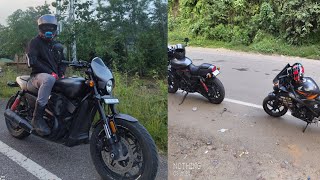 Super bike Harley Davidson 750cc 😱😱😱😱😱😱Sound an waooosaa nachil nadikjola😅😅 [upl. by Illac]