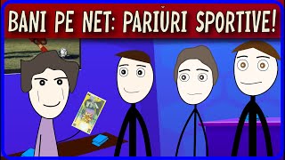 BANI PE NET Prima Data La Pariuri Sportive [upl. by Haik]