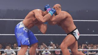 Wanderlei Silva vs Chuck Liddell Pride Fighting Championships  WWE2K24 [upl. by Ydurt700]