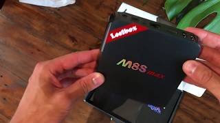 Android TV Box M8S Max Leelbox Unboxing and Review [upl. by Nagear]