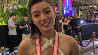 My interview with Belle Mariano at the Walk of Fame 2024 bellemariano [upl. by Shipman]