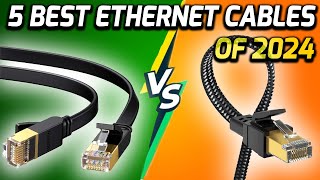 5 Best Ethernet Cables For Gaming in 2024  Must watch before purchasing [upl. by Posner540]