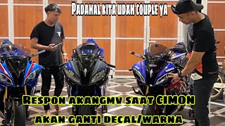 akangmv KAGET DENGAR CIMON MAU GANTI DECAL ‼️ PADAHAL KITA SUDAH COUPLE [upl. by Adnirol]