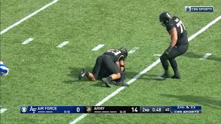 Highlights Army Football vs Air Force 11318 [upl. by Ayidah212]