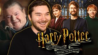 A wholesome ending  Harry Potter 20th Anniversary Return to Hogwarts  FULL Watchalong Reaction [upl. by Still870]