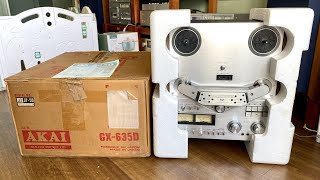 AKAI GX635D Mới Tinh 99 Full Thùng Xốp 0916950595 [upl. by Macy]