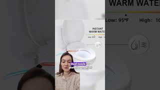 BidetMate 1000 Smart Bidet Toilet Seat Heated SelfCleaning amp More [upl. by Icrad338]