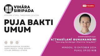 Puja Bakti Umum  Aṭṭhasīlanī Gunanandini [upl. by Medin]