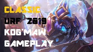 LoL  CLASSIC URF 2019  KOGMAW Gameplay [upl. by Nuzzi]