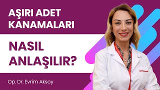 Aşırı adet kanaması nasıl anlaşılır [upl. by Picker]