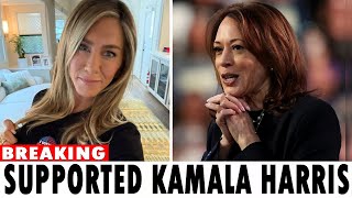 Jennifer Aniston reveals she “proudly voted for Kamala Harris” [upl. by Fenella]