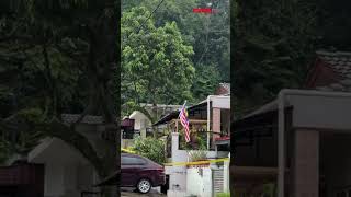 Landslide occurred at Taman Melawati [upl. by Elsbeth]