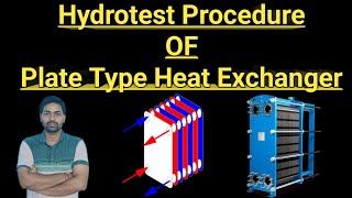 Hydrotest of Plate Type Heat Exchanger  Hydrotest of Heat Exchanger  Heat Exchanger in Hindi [upl. by Lucchesi648]