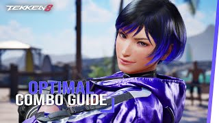 REINA Optimal Combo Guide  TEKKEN 8 [upl. by Echo46]