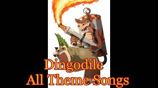 Dingodile All Theme Songs [upl. by Lorrac]