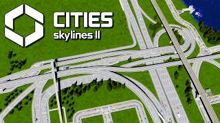 Building the Most PSYCHOTIC Interchanges Ever in Cities Skylines 2 [upl. by Diraj]