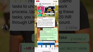 WhatsApp scam 😳  Scam ‼️ whatsapp scam whatsappscam stayalert shorts [upl. by Mccall91]