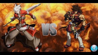 MUGEN  Request  Ragna the Bloodedge VS Sol Badguy Details in Description [upl. by Eimoan]