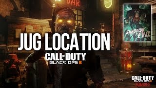 Zombies Shadows of Evil  Jug Location Guide Juggernog perk [upl. by Sioled]