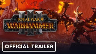 Total War Warhammer 3 Skarbrand Legendary Lord  Official Reveal Trailer [upl. by Mauri]