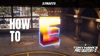 How To Collect The Streets SKATE  THPS 12 No Commentary [upl. by Yelraf639]