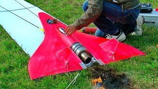 FASTEST RC TURBINE MODEL JET IN ACTION 727KMH 451MPH FLIGHT DEMO GUINNESS WORLD RECORDS [upl. by Dorise770]