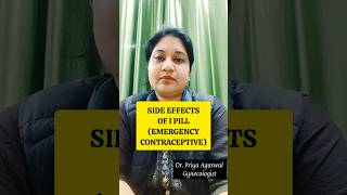 Side effects of I pill I Emergency contraception pregnancycare [upl. by Raybin]