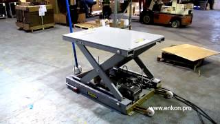 Enkon Precision Belt Drive Scissor Lift [upl. by Allie669]