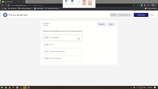 How to answer a quiz in Edmodo [upl. by Gazzo]