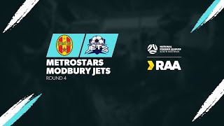 RAANPLSA  RD4  MetroStars v Modbury Jets 2024 [upl. by Natsirc546]