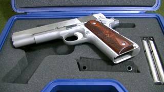 Springfield Armory 1911 Stainless MilSpec Review [upl. by Enyrehtak848]