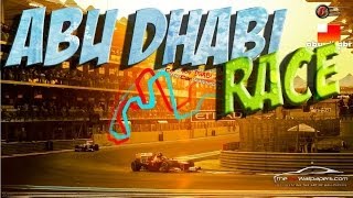 F1 2013  Grand Prix dAbu Dhabi  Course  IA Legend  Saison 3 [upl. by Ahsekahs967]