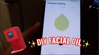 Using My Levo Oil Infuser DIY Facial Oil [upl. by Aw]