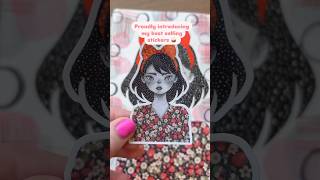 Glitter girl stickers junkjournal [upl. by Carolus541]