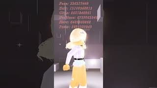 Brookhaven REALISTIC TEENS OUTFIT CODES Bloxburg  Berry AVenue P1 Outfit1💌 roblox brookhaven [upl. by Bricker]