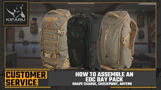 How to Assemble a Kifaru EDC Pack  Step by Step  Customer Service [upl. by Christin378]