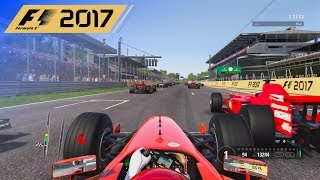 F1 2017  25 Classic Race in Schumachers 2002 Ferrari at Monza [upl. by Nyrat]