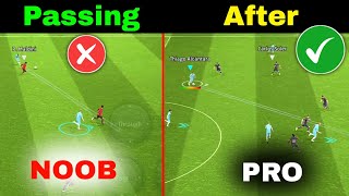 How to Passing Like PRO  Use This Strategy Tutorial Skills  efootball 2024 Mobile [upl. by Mulloy]