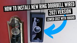 How To Install Ring Doorbell Wired [upl. by Newell395]