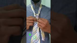 How to Tie a Tie Simple amp Easy Tie Knot 👔😎 tieknot tietips fashiontips [upl. by Xenophon]