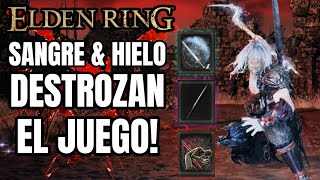 Elden Ring  SANGRE Y HIELO DESTROZA TODO HASTA MALENIA [upl. by Etteluap]