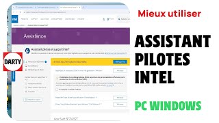 Assistant Intel pour mettre à jour les pilotes de son PC Windows [upl. by Caine]