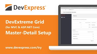 DevExtreme Grid for ASPNET Core MasterDetail Setup [upl. by Durarte]