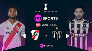 El post de River vs Atlético Mineiro  TNT Sports en CNN Radio [upl. by Ahseele]