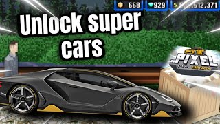 New pixel car racer mods  Unlock Lamborghini [upl. by Aletta]