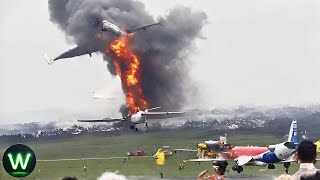 Most Shocking Aviation Moments Caught On Camera You Will Regret If You Dont See Them [upl. by Kerrin]