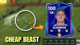 95 SCHERPEN IS THE BEST CHEAPEST GOALKEEPER  FC MOBILE BEST GK  SCHERPEN FC MOBILE [upl. by Haakon538]