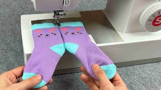 Look What I Did With Socks A Super Sewing Idea [upl. by Svetlana]